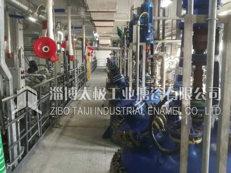 搪玻璃反應釜粘接連接好的方法